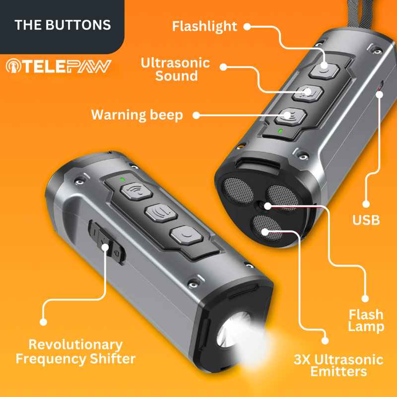 TelePAW™ 2.0 - Ultrasonic Behavior Correction Device